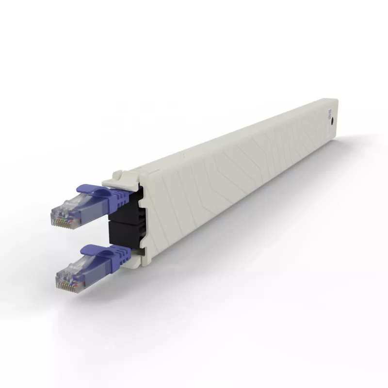 Netzwerkkabel PATCHBOX CONEX8UTPVI RJ-45 Cat6a 0,8 m Violett
