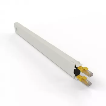 Netzwerkkabel PATCHBOX CONEX8UTPYL RJ-45 Cat6a 0,8 m Gelb