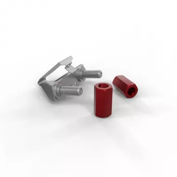 Schrauben & Muttern PATCHBOX dvmnt50RD M6 Aluminium Stahl 50 Stk.