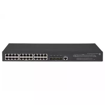 Managed L3 Switch HP HPE FlexNetwork 5130 — 24x Gigabit (10/100/1000) RJ-45, 4x SFP+, 1U, 128 Gbit/s