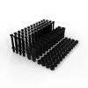 Kabelmanagement-Panel PATCHBOX Patchcatch Solo 24er-Pack Schwarz Rot