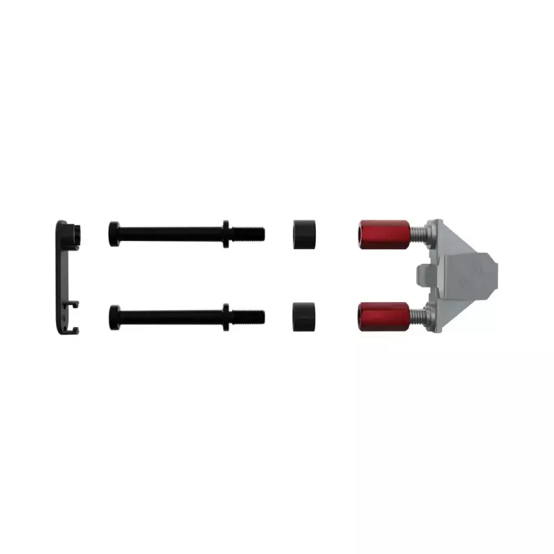 Kabelmanagement-Panel PATCHBOX Patchcatch Solo 24er-Pack Schwarz Rot