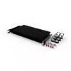 Kabelmanagement-Panel PATCHBOX One PONEFRAME 19 Zoll Schwarz