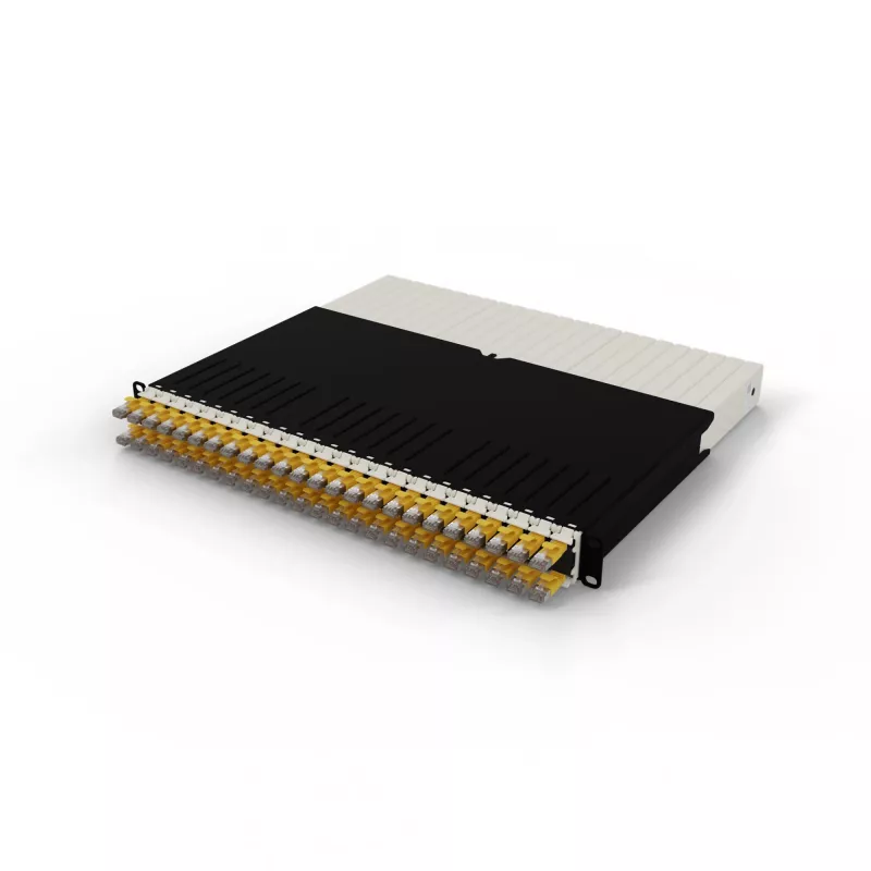 Netzwerkkabel PATCHBOX PONEX8STPYL 0,8 m Cat6a U/FTP Gelb