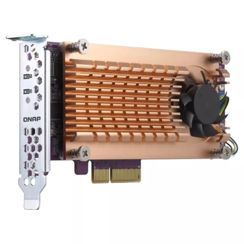 QNAP QM2-2S-220A Schnittstellenkarten/-adapter Intern M.2