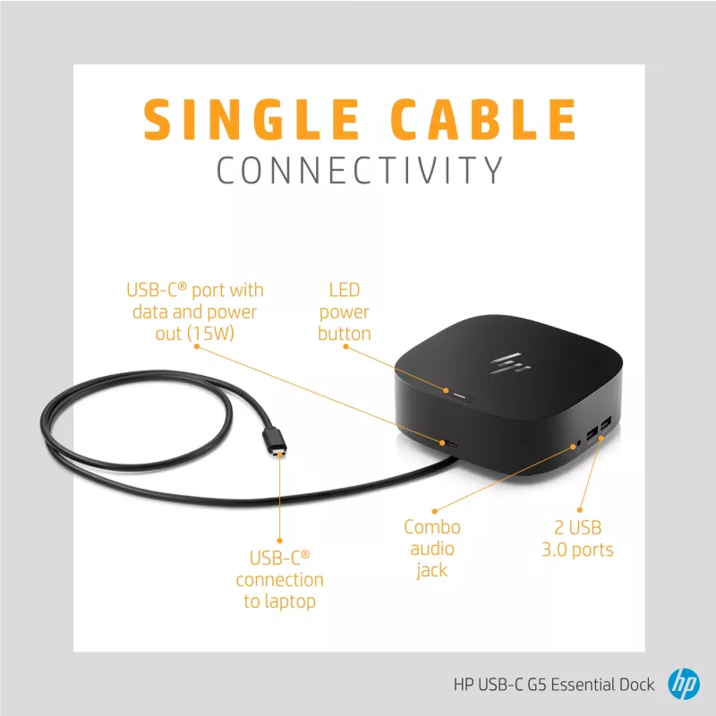 Docking Station HP USB-C G5 Essential Dock