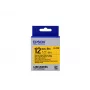 Epson Label Cartridge Strong Adhesive LK-4YBW Schwarz/Gelb 12 mm (9 m)