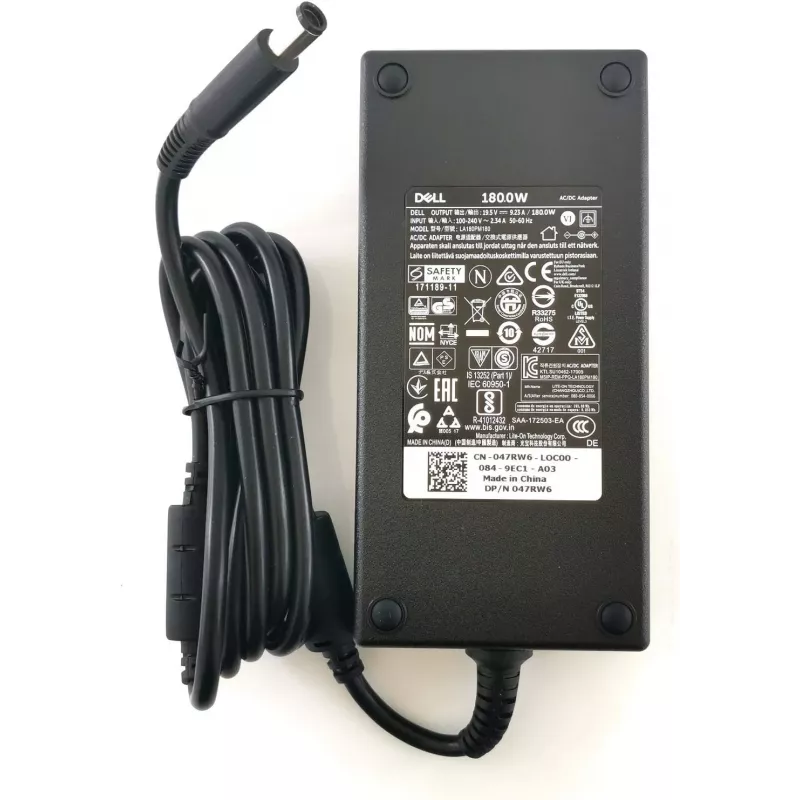 DELL 180W AC-Netzteil/Ladegerät Indoor Schwarz
