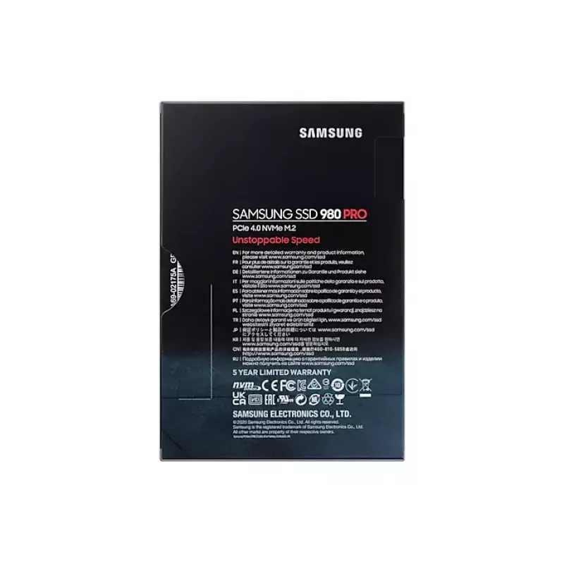 SSD-Laufwerk Samsung 2 TB M.2 PCI Express 4.0 NVMe MZ-V8P2T0BW