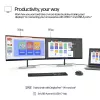 HP Series 7 Pro 27 Zoll QHD Monitor - 727pq, 68,6 cm (27 Zoll), 2560 x 1440 Pixel, Quad HD, LCD, 5 ms, Schwarz