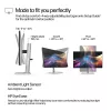 HP Series 7 Pro 27 Zoll QHD Monitor - 727pq, 68,6 cm (27 Zoll), 2560 x 1440 Pixel, Quad HD, LCD, 5 ms, Schwarz