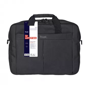 Trust Primo Tragetasche für 16-Zoll-Laptops, Aktentasche, 40,6 cm (16 Zoll), Schultergurt