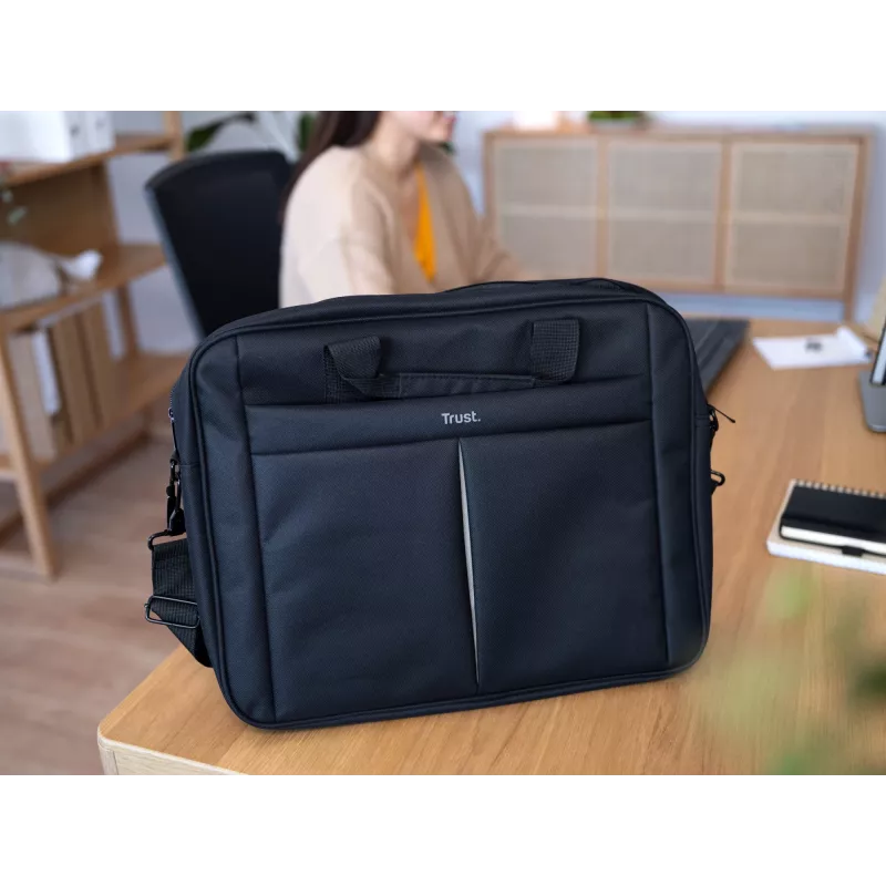 Trust Primo Tragetasche für 16-Zoll-Laptops, Aktentasche, 40,6 cm (16 Zoll), Schultergurt