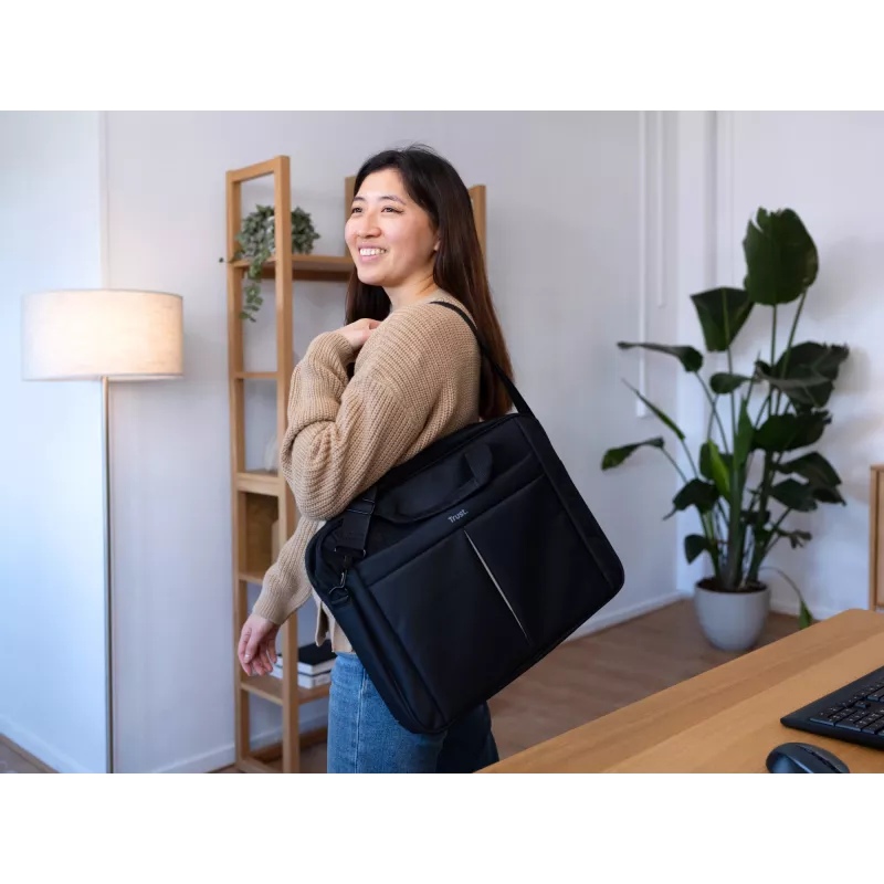 Trust Primo Tragetasche für 16-Zoll-Laptops, Aktentasche, 40,6 cm (16 Zoll), Schultergurt