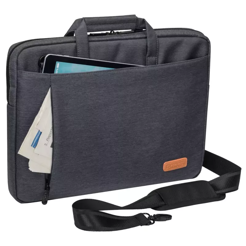 Laptop-Tasche PEDEA 66066410 39,6 cm (15,6 Zoll) Grau