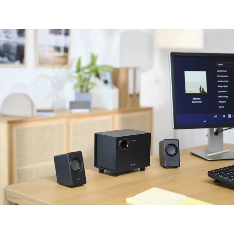 Trust Avora 2.1 Lautsprecherset 9 W PC Schwarz 2.1 Kanäle 2-Wege