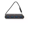 USB Hub Nedis TCARF200BK USB 3.2 Gen 1 Type-C Schwarz