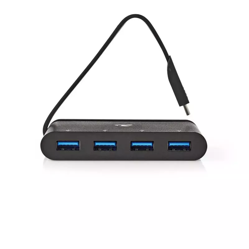 USB Hub Nedis TCARF200BK USB 3.2 Gen 1 Type-C Schwarz