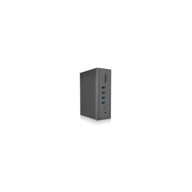 ICY BOX IB-DK2262AC Kabelgebunden USB 3.2 Gen 1 (3.1 Gen 1) Type-C Anthrazit