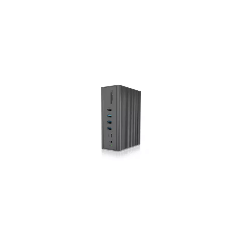ICY BOX IB-DK2262AC Kabelgebunden USB 3.2 Gen 1 (3.1 Gen 1) Type-C Anthrazit