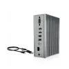 ICY BOX IB-DK2262AC Kabelgebunden USB 3.2 Gen 1 (3.1 Gen 1) Type-C Anthrazit