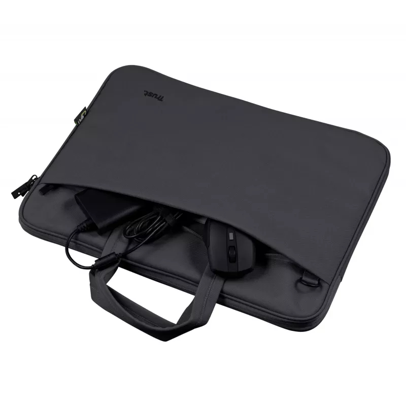 Trust Bologna 40,6 cm (16 Zoll) Toploader-Tasche Schwarz