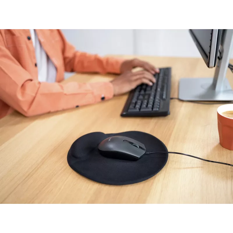 Trust Basi Maus Office Beidhändig USB Typ-A Optisch 1200 DPI