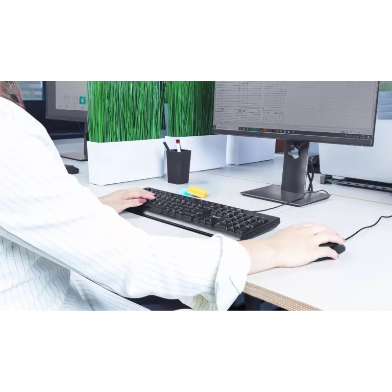 Trust TK-150 Tastatur Büro USB QWERTZ Deutsch Schwarz