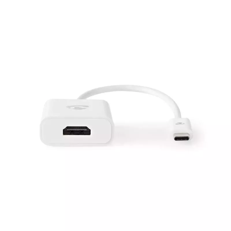 USB-Grafikadapter Nedis CCGB64651WT02 3840 x 2160 Pixel Weiß