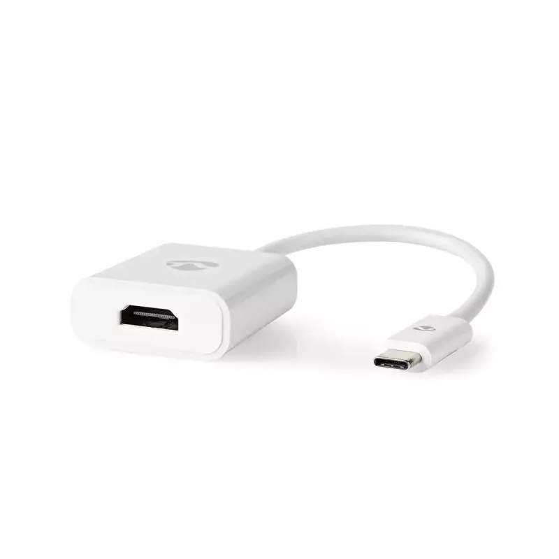 USB-Grafikadapter Nedis CCGB64651WT02 3840 x 2160 Pixel Weiß