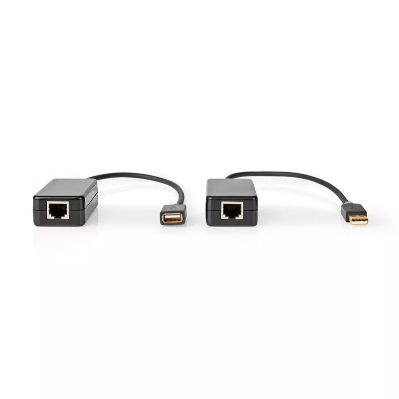 Nedis USB 2.0 aktives Verlängerungskabel A-Stecker - A-Buchse 50,0 m Schwarz