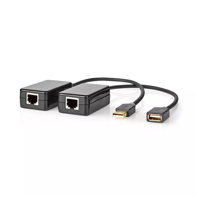 Nedis USB 2.0 aktives Verlängerungskabel A-Stecker - A-Buchse 50,0 m Schwarz