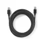 Netzwerkkabel Nedis CCBW85210AT150 15m Cat6 F/UTP Schwarz