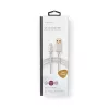 Handykabel Nedis CCTB39300AL10 Aluminium 1 m USB A Lightning