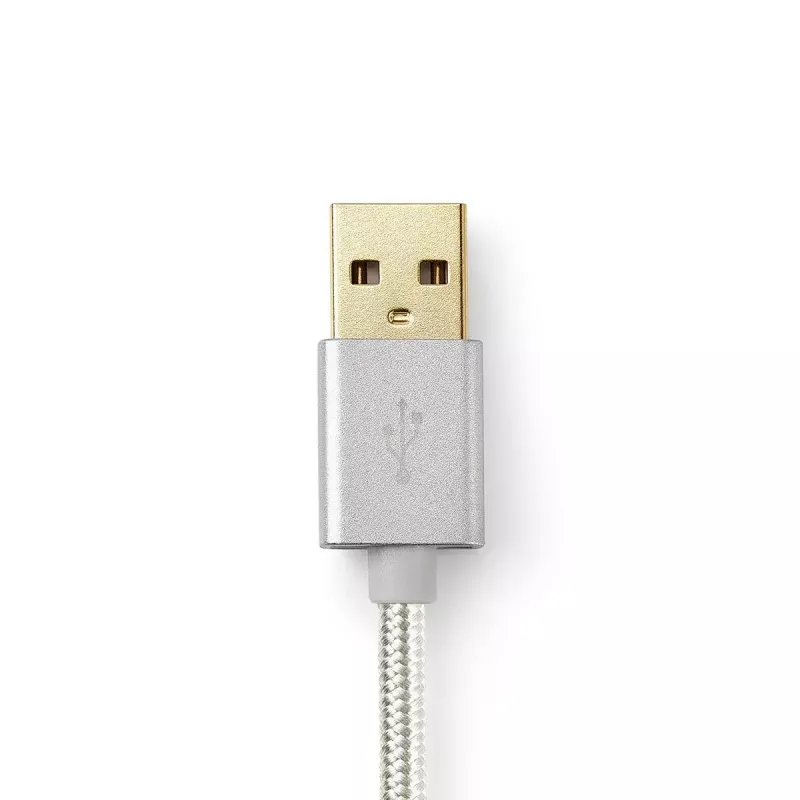 Mobiles Telefonkabel Nedis CCTB39300AL30 Aluminium 3 m USB A Lightning