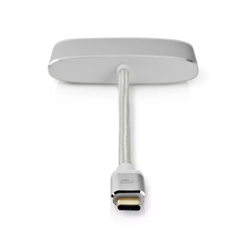 Laptop-Dock Nedis CCTB64760AL02 Aluminium 0,2-m-Kabel 5 Mbit/s