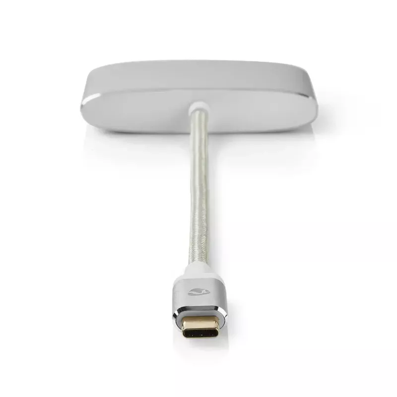 Laptop-Dock Nedis CCTB64765AL02 Silber 5 Gbit/s