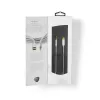 Audiokabel Nedis CCTB65940AL10 1 m USB-C auf 3,5 mm Aluminium