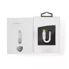 Audiokabel Nedis CCTB65950AL008 3,5mm Buchse auf USB Stecker 0,08m Aluminium
