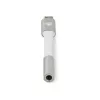Audiokabel Nedis CCTB65950AL008 3,5mm Buchse auf USB Stecker 0,08m Aluminium