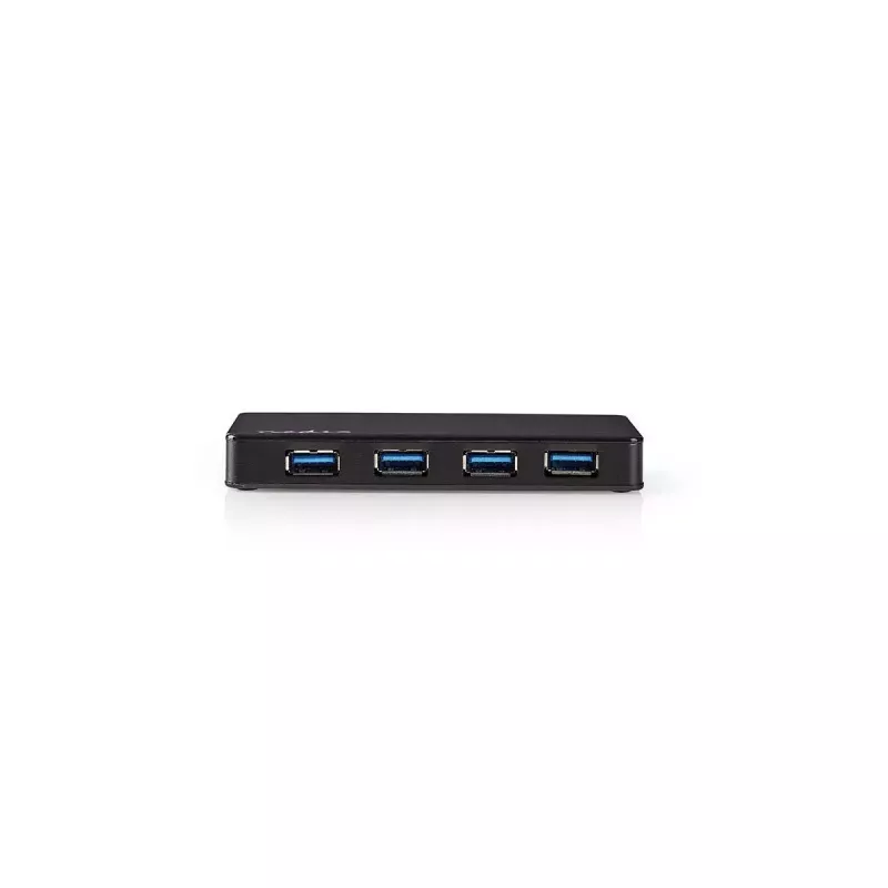 USB Hub Nedis UHUBU3420BK USB 3.2 Gen 1 Micro-B Schwarz