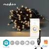 Lichterkette Nedis WIFILX01W50 — 50 LED-Leuchtmittel, 1,81 W, USB, IP65, 5 m Kabel