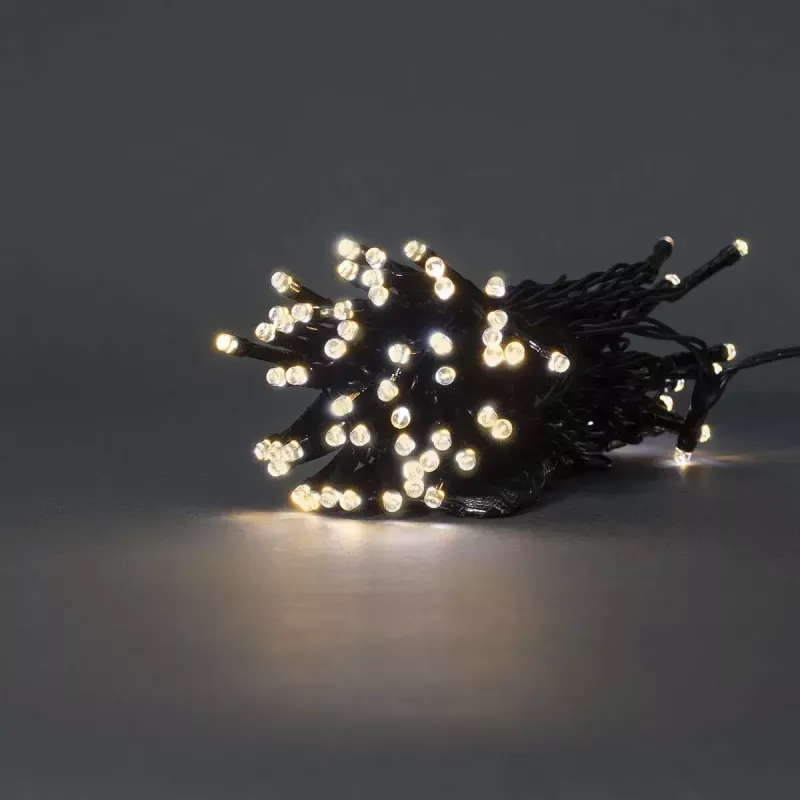 Lichterkette Nedis WIFILX01W50 — 50 LED-Leuchtmittel, 1,81 W, USB, IP65, 5 m Kabel
