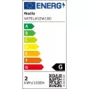 Lichterkette Nedis WIFILX02W100 — 100 LEDs, 3,21 W, 10 m Kabel, IP65, weiß