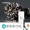 Lichterkette Nedis WIFILX02W100 — 100 LEDs, 3,21 W, 10 m Kabel, IP65, weiß