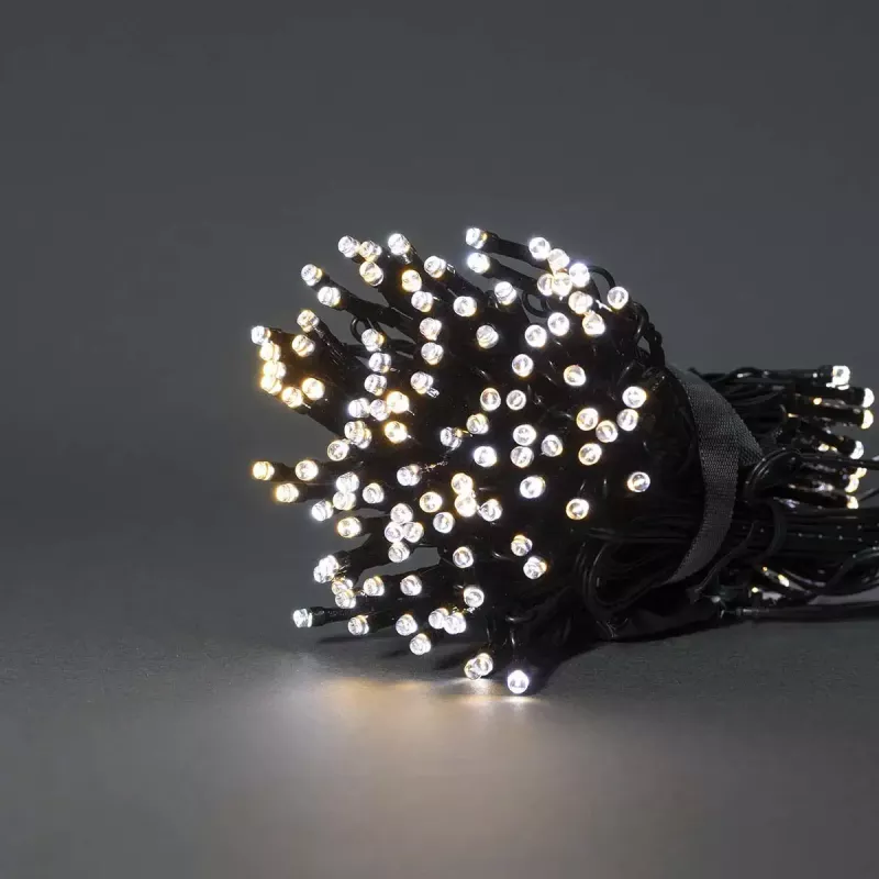 Lichterkette Nedis WIFILX02W100 — 100 LEDs, 3,21 W, 10 m Kabel, IP65, weiß