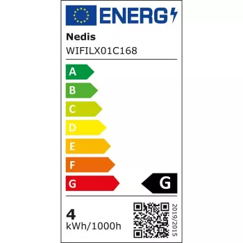 Dekorative Lichterkette Nedis WIFILX01C168 — 168 LED-SMD-Module, 5,35 W, 20 m Kabel, IP65