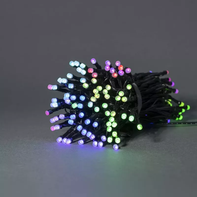 Dekorative Lichterkette Nedis WIFILX01C168 — 168 LED-SMD-Module, 5,35 W, 20 m Kabel, IP65
