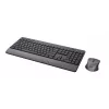 Trust Trezo Tastatur Maus enthalten Universal RF Wireless QWERTZ Deutsch Schwarz