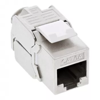 InLine RJ45 Keystone Jack Snap-In-Modul Cat.6a, schlank-Design